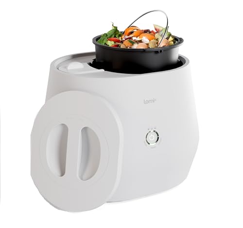Lomi 1 | Kitchen Composter, 3L, World’s First Smart Waste Home Food Upcycler, Turn Waste into Natural Fertilizer with a Single Button, Indoor Compost, Electric Kitchen Food Recycler (45 Cycles) Lomi 1 | Kitchen Composter, 3L, World’s First Smart Waste Home Food Upcycler, Turn Waste into Natural Fertilizer with a Single Button, Indoor Compost, Electric Kitchen Food Recycler (45 Cycles)