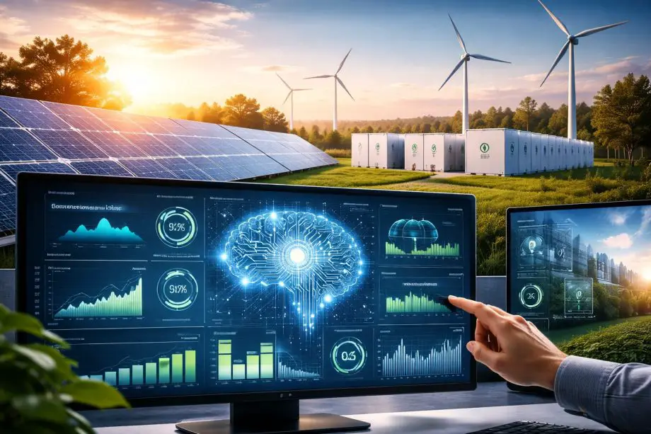 AI in Renewable Energy - AI-powered energy management and sustainability