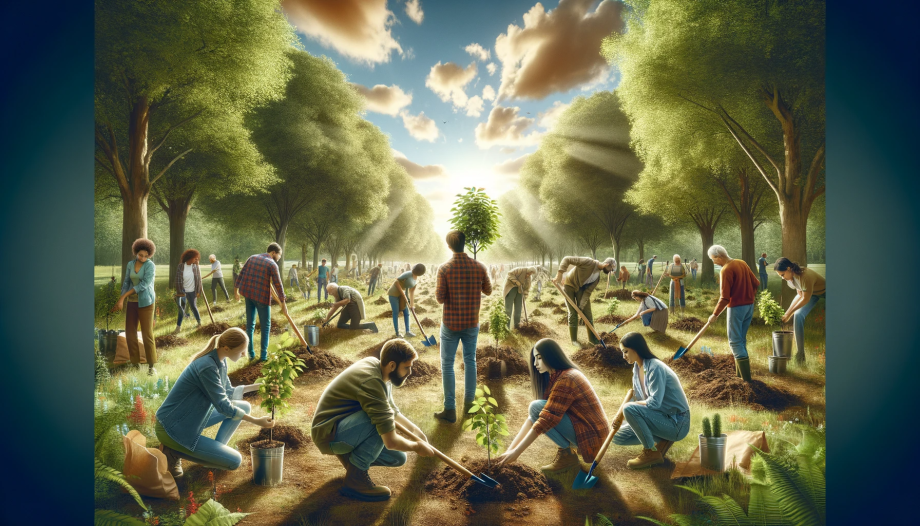 Sustainability Goals: A Comprehensive Guide to a Greener Future - Planting trees