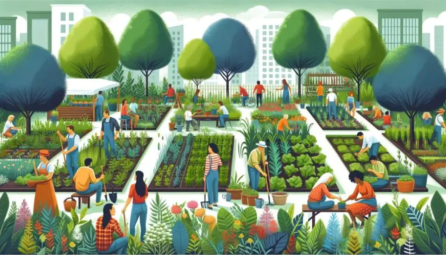 Nature-Based Solutions for Cities - Community Gardens