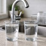 Hard Water vs Soft Water - Clear versus spotty water glasses
