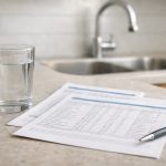 How to Read a CCR Water Report How to Read a CCR Water Report - Water quality report on the counter