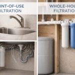 Point-of-Use vs Whole-House Filtration Explained Point-of-Use vs Whole-House Filtration Explained