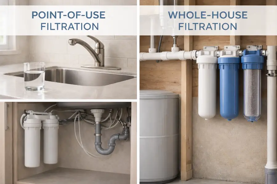 Point-of-Use vs Whole-House Filtration Explained