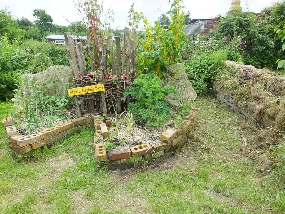 Permaculture Keyhole Garden