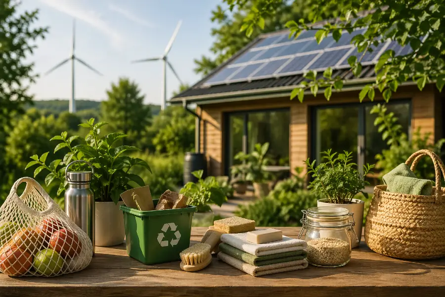 Sustainable Living What Actually Works (And What Doesn’t) - Eco-friendly lifestyle in a sustainable setting