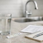 Water Hardness Test Results Explained - Water hardness test in the kitchen