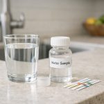 When Should You Test Your Water? When Should You Test Your Water - Water test setup on countertop