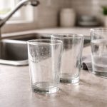 Why Hard Water Leaves Spots on Glassware Why Hard Water Leaves Spots on Glassware - Water spots on kitchen glasses