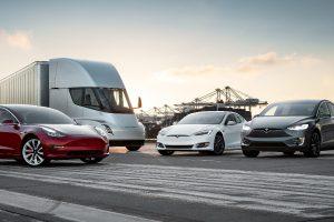 Electric Vehicles-Tesla, Model S, Model X, Model 3, Electric Car, Semi, Tesla Family