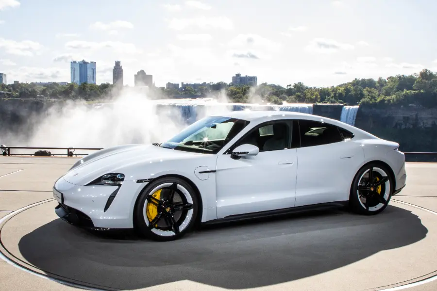 The Future of Electric Vehicles - Electric Car supercar, Porsche Taycan